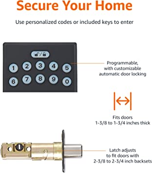 Electronic Keypad Deadbolt Door Lock - Image 2
