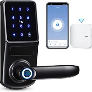 Smart Door Lock with Wi-Fi Gateway for Remotely Control